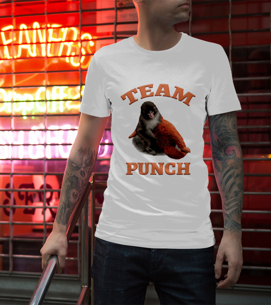 Team Punch Monkey 2026 Collage T-Shirt