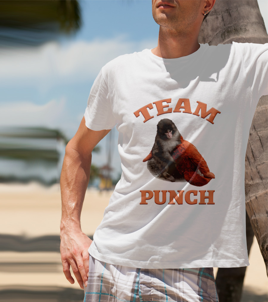 Team Punch Monkey 2026 Collage T-Shirt