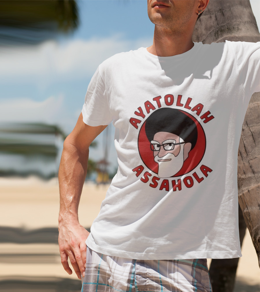 Ayatollah Assahola Cartoon T-Shirt