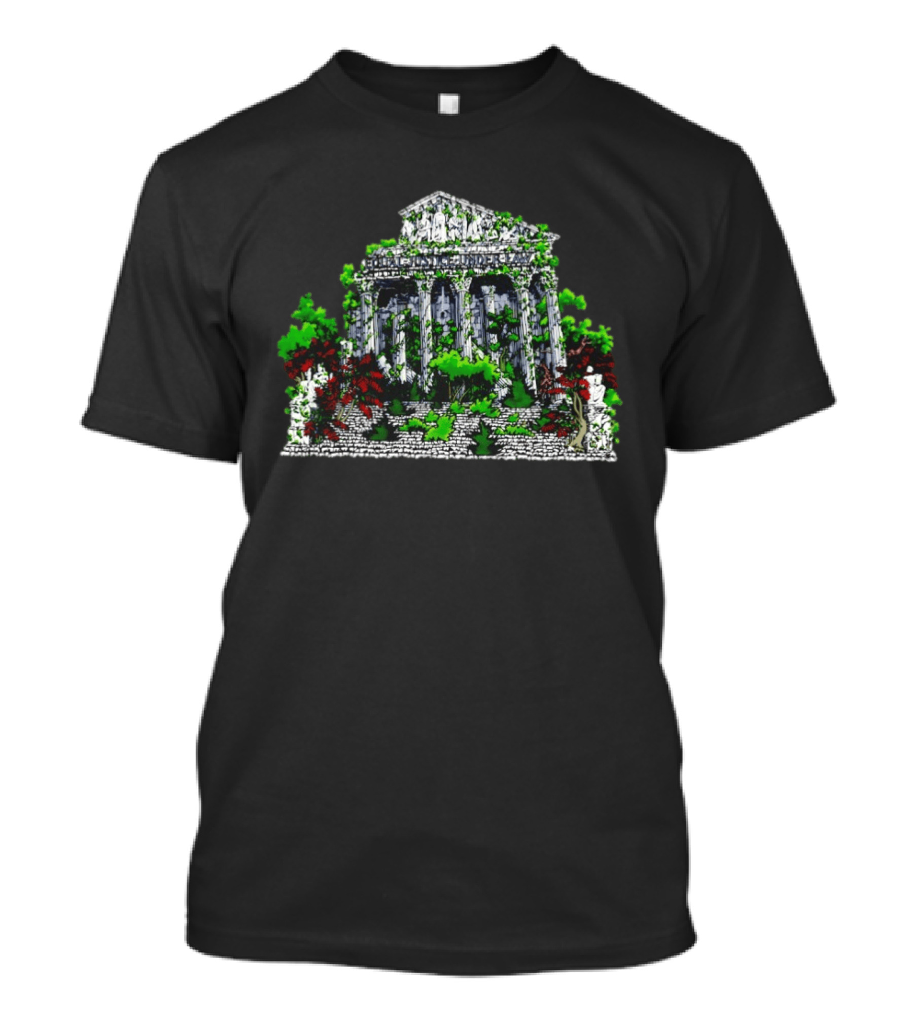 A Better World Is Possible Ancient Temple With Overgrown Greenery T-Shirt