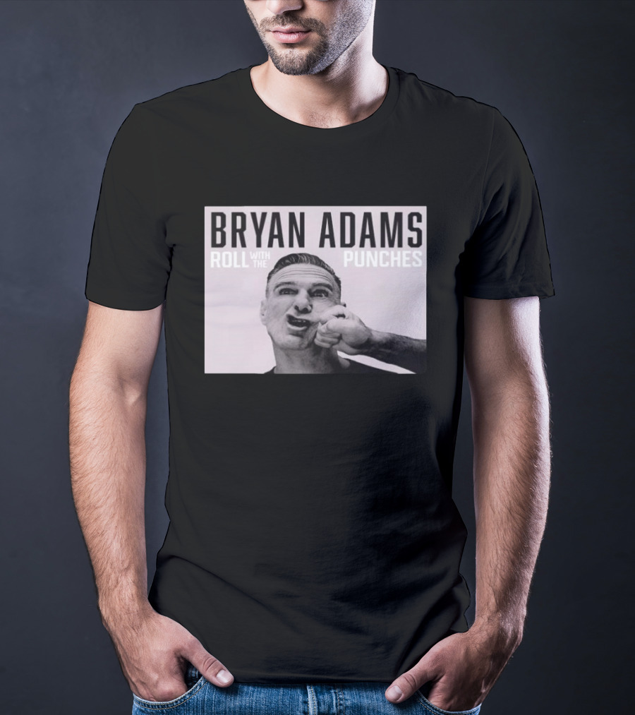 Bryan Adams Roll With The Punches Tour 2026 Dates T-Shirt