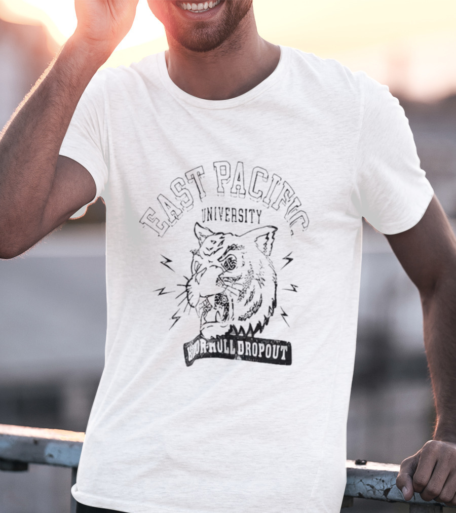 East Pacific University Wildcat Mascot Roar Loud T-Shirt