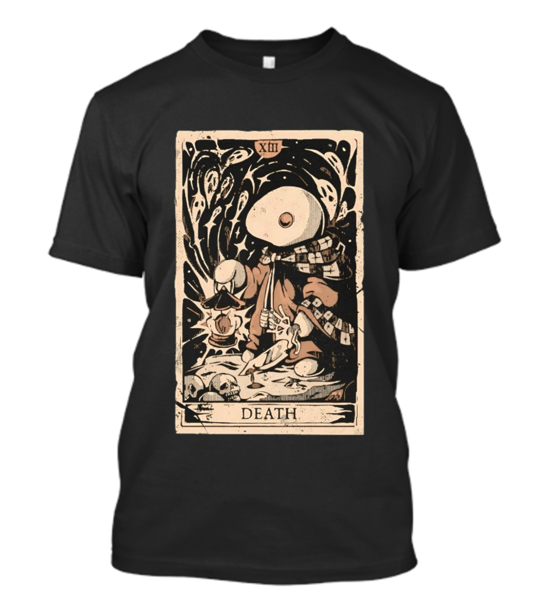 Tonberry King Final Fantasy Death Reaper Tarot Card XIII T-Shirt
