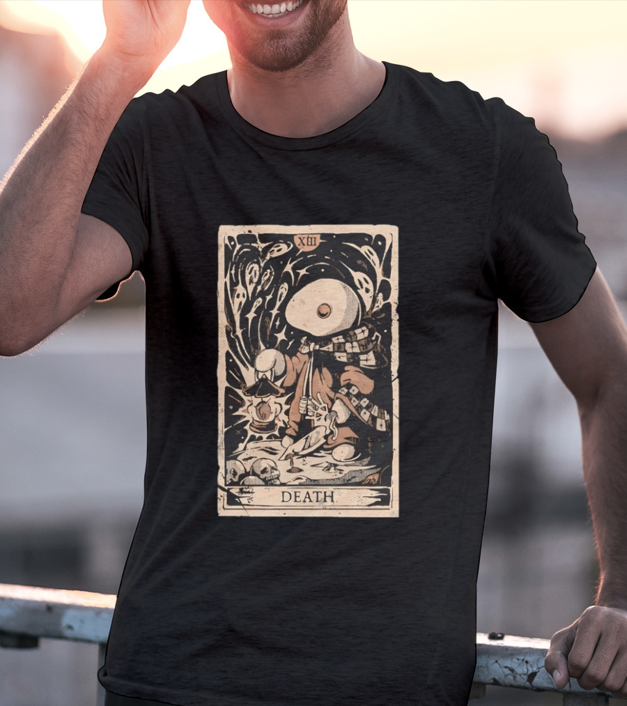 Tonberry King Final Fantasy Death Reaper Tarot Card XIII T-Shirt