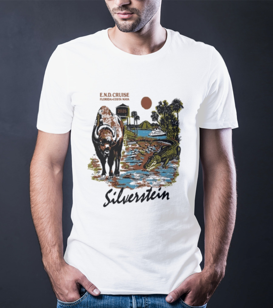 Silverstein Buffalo E.M.B. Cruise Florida Everglade 2026 Souvenir T-Shirt