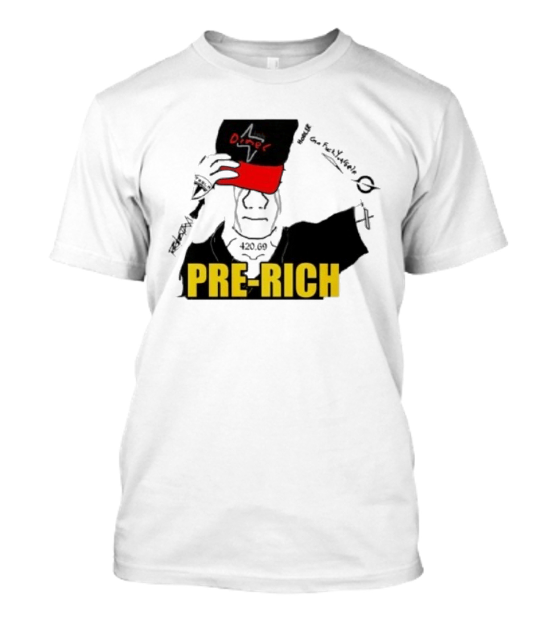 Back To The Diner Pre Rich Red Hat T-Shirt