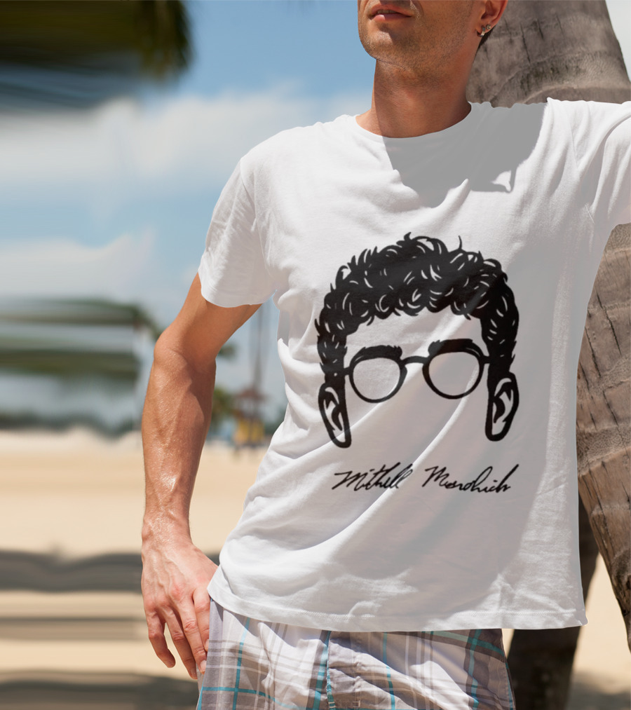 Mitchell Mesenbrink Glasses Hair Silhouette Cael Sanderson T-Shirt
