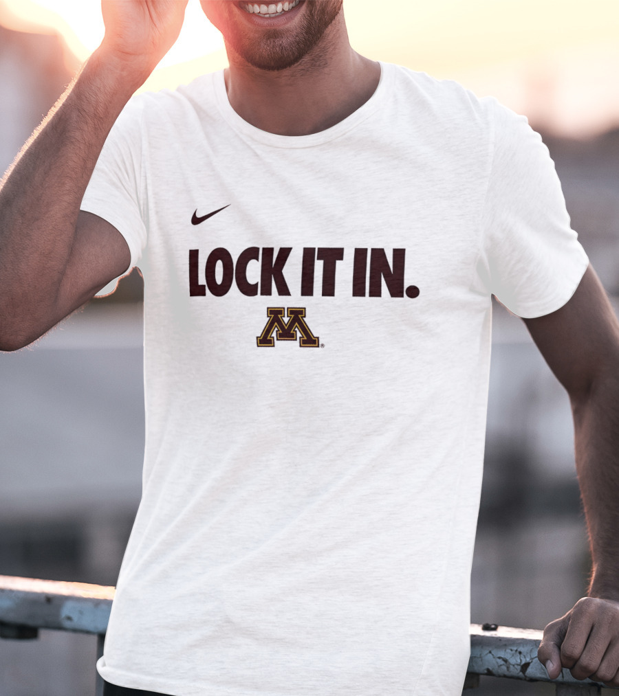 Nike Minnesota Golden Gophers Lock It In M WCC 2026 T-Shirt