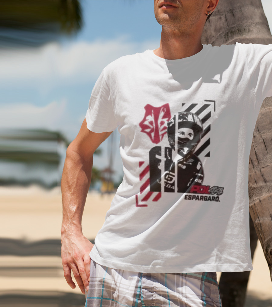 Gasgas Pol Espargaro Motorcycle Racing Graphic Red Wolf T-Shirt