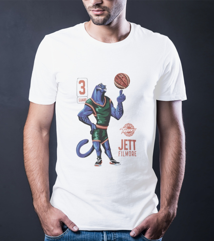 3 Champs Jett Filmore Thundercats Basketball Panther T-Shirt