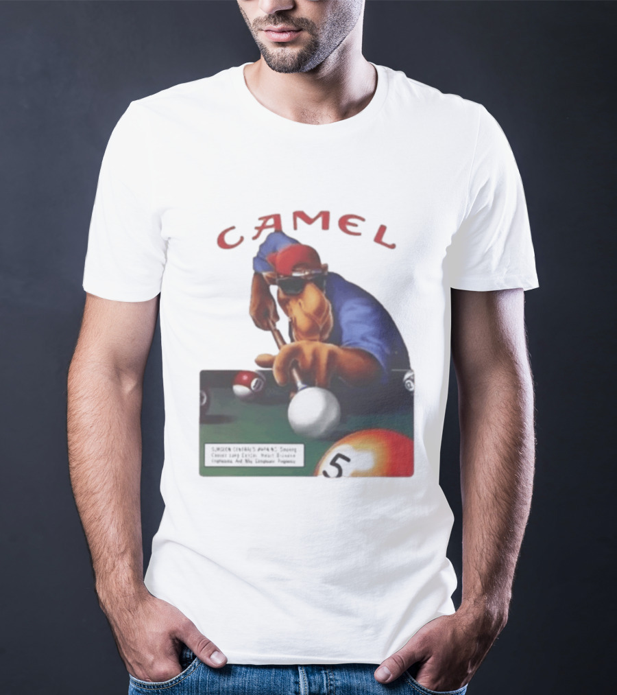 Camel 75th Birthday Joe Pool Player T-Shirt