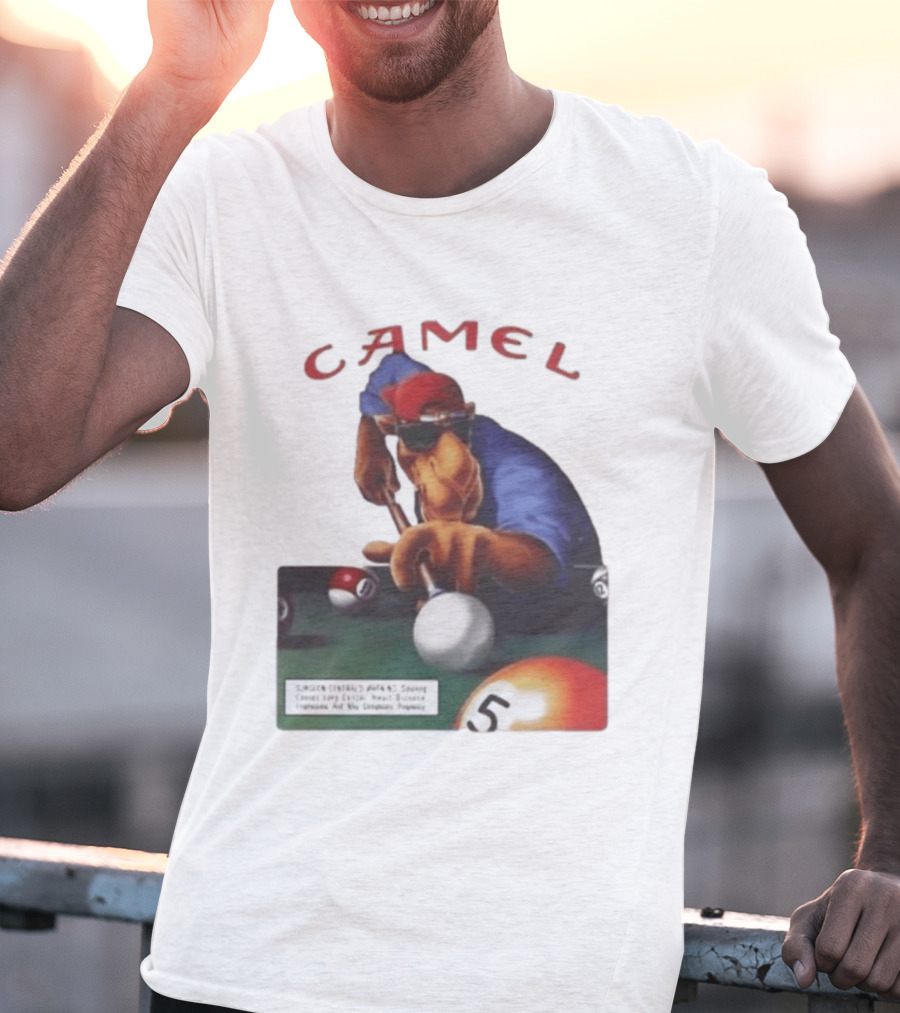 Camel 75th Birthday Joe Pool Player T-Shirt