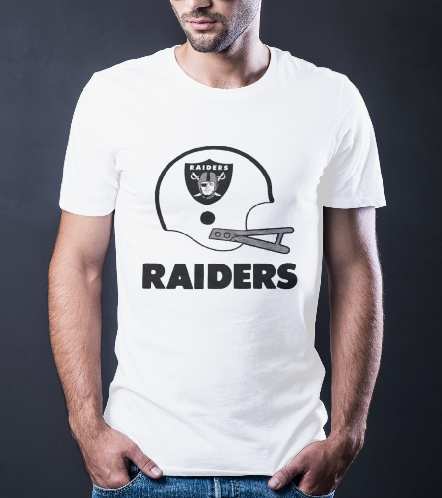 Raiders Football Helmet T-Shirt