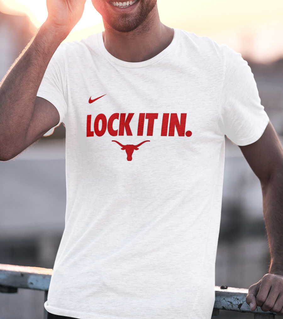 Texas Longhorns Lock It In Nike 2026 T-Shirt