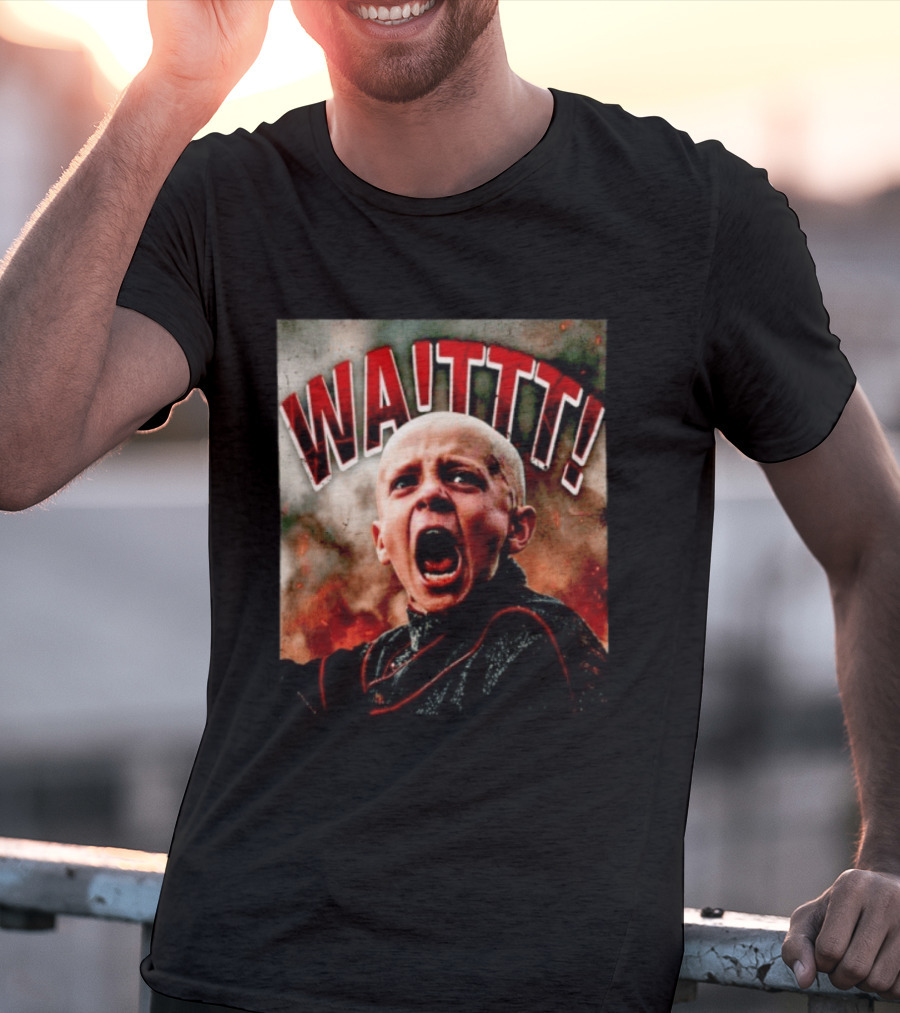 WAIT Aegon Egg Targaryen Meme Reaction T-Shirt
