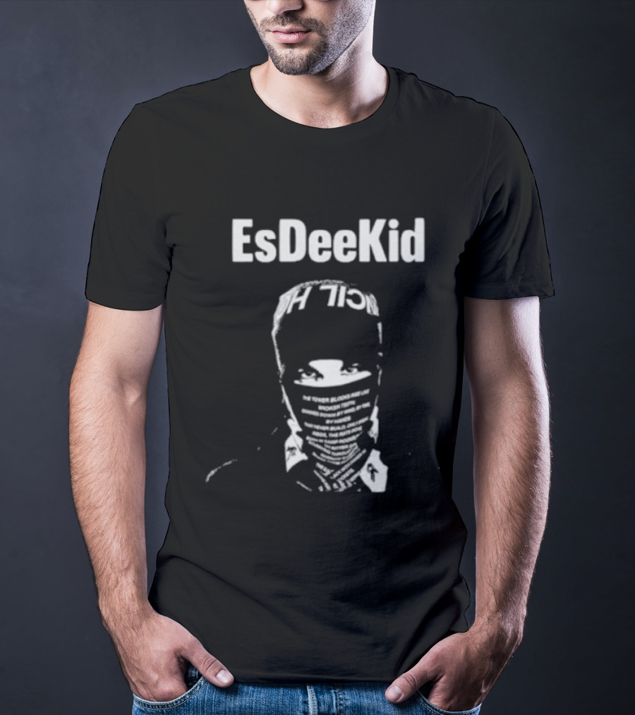 Rebel EsDeeKid Masked Face Concept T-Shirt