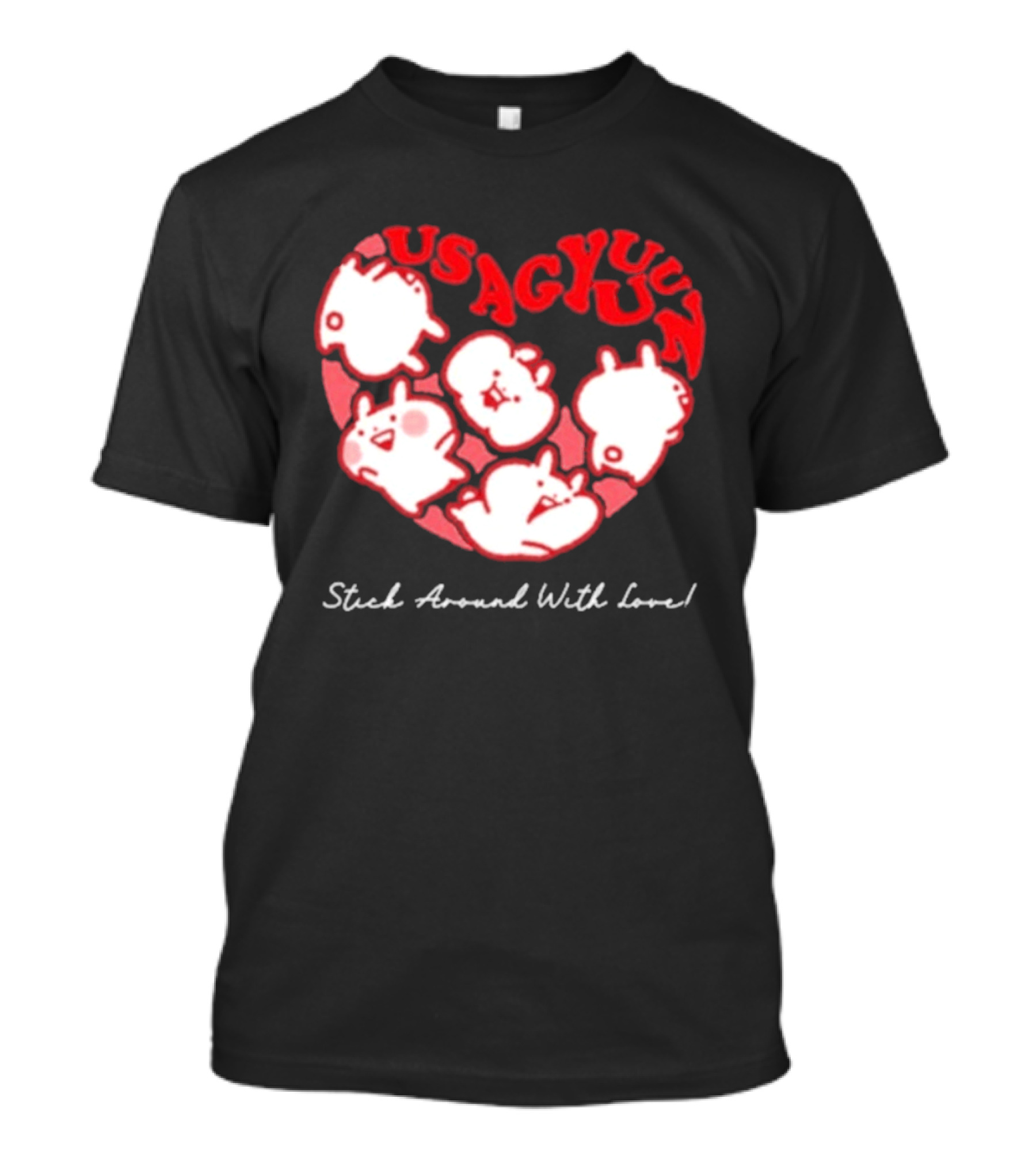 Usagyuuun 9th Anniversary Stick Around With Love T-Shirt