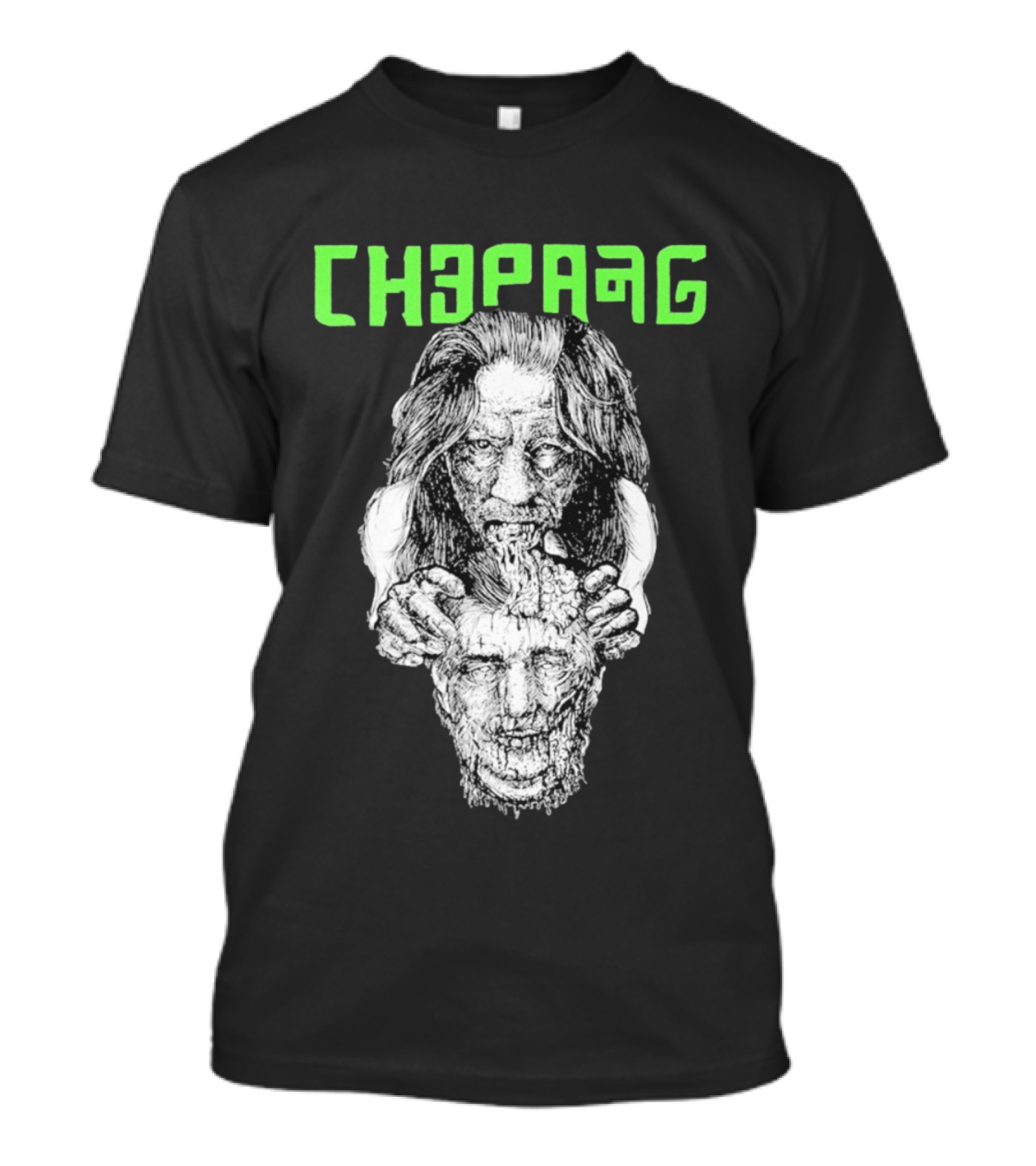 Chepang Chepang Horror Face T-Shirt