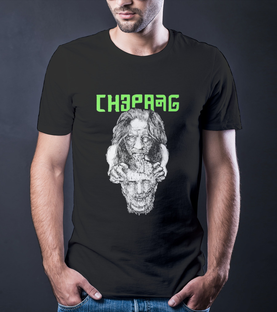 Chepang Chepang Horror Face T-Shirt