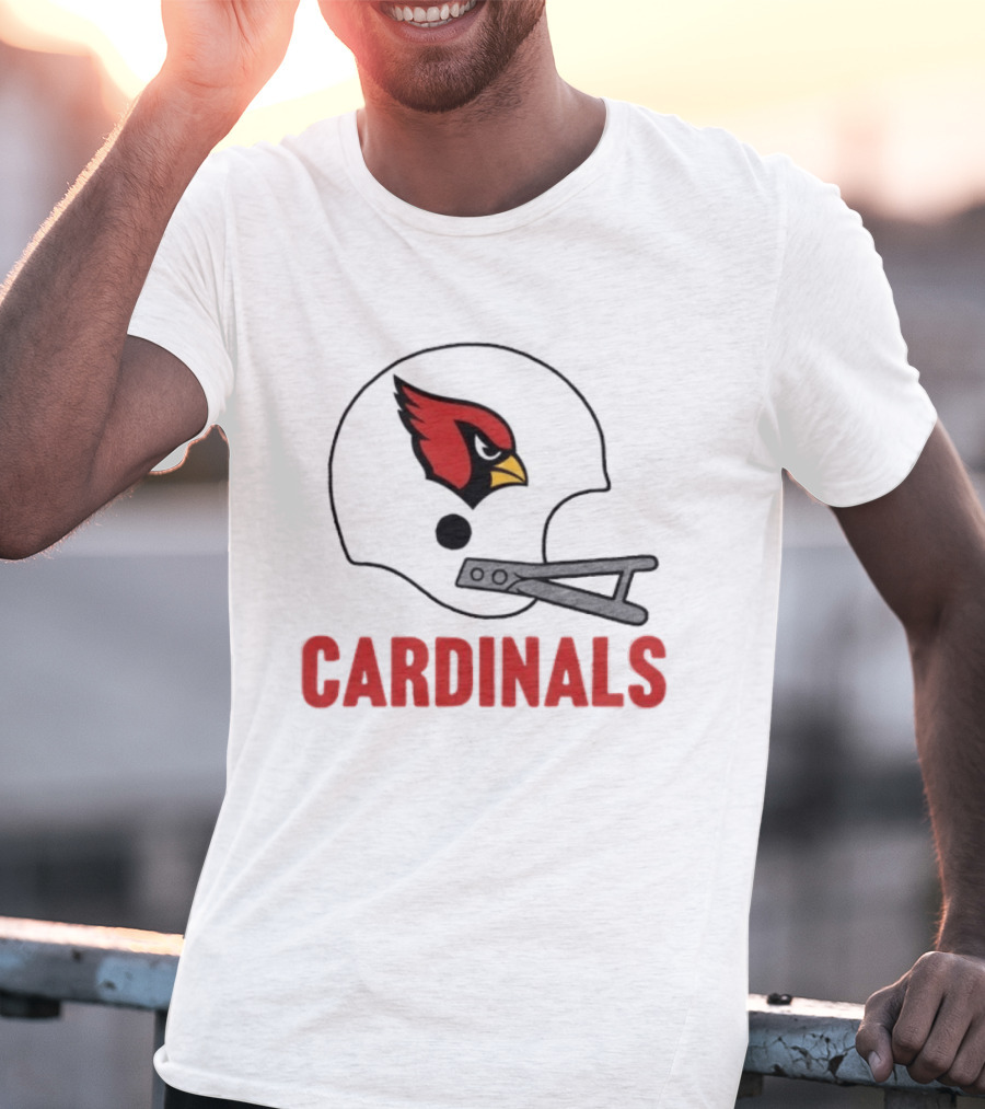 Arizona Cardinals Big Helmet Cardinals T-Shirt