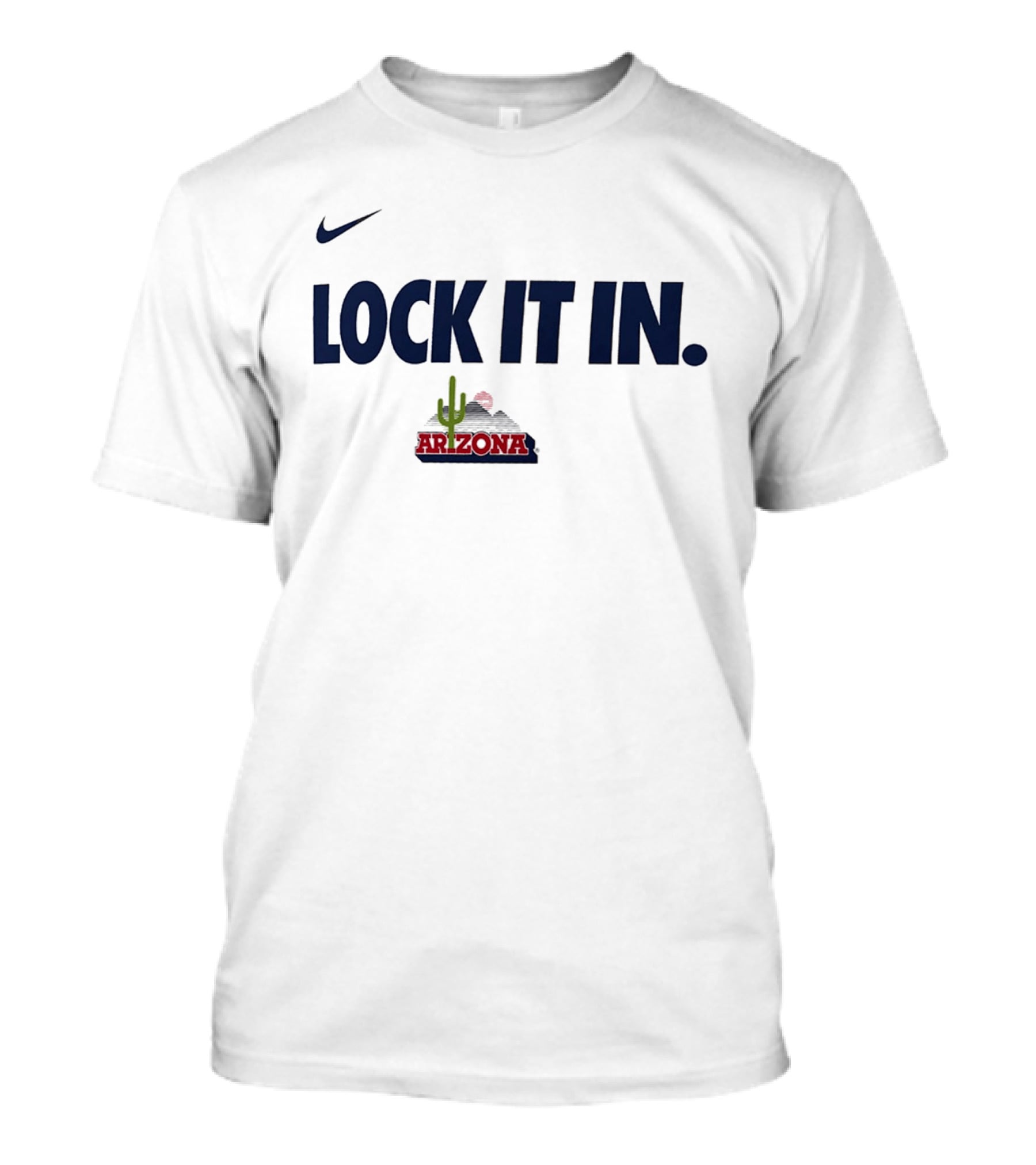 Nike Lock It In Arizona Wildcats WCC 2026 Cactus T-Shirt