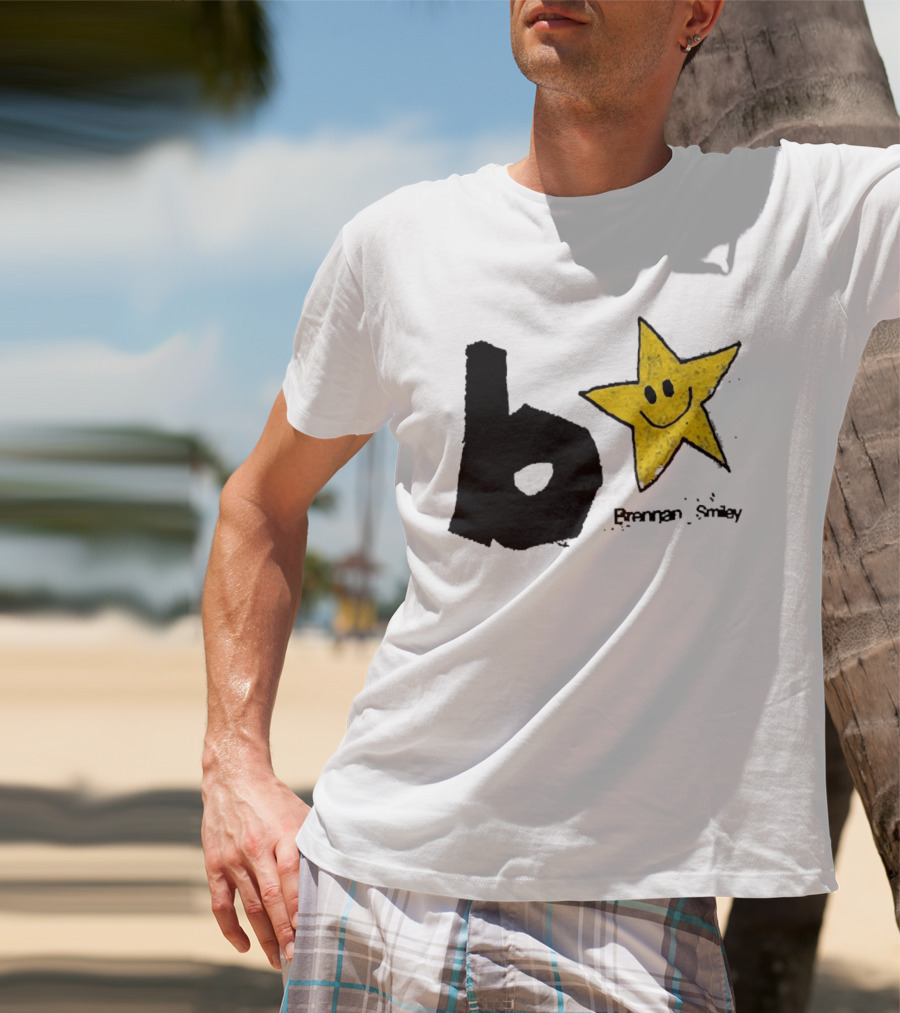 B Brennan Smiley Star T-Shirt