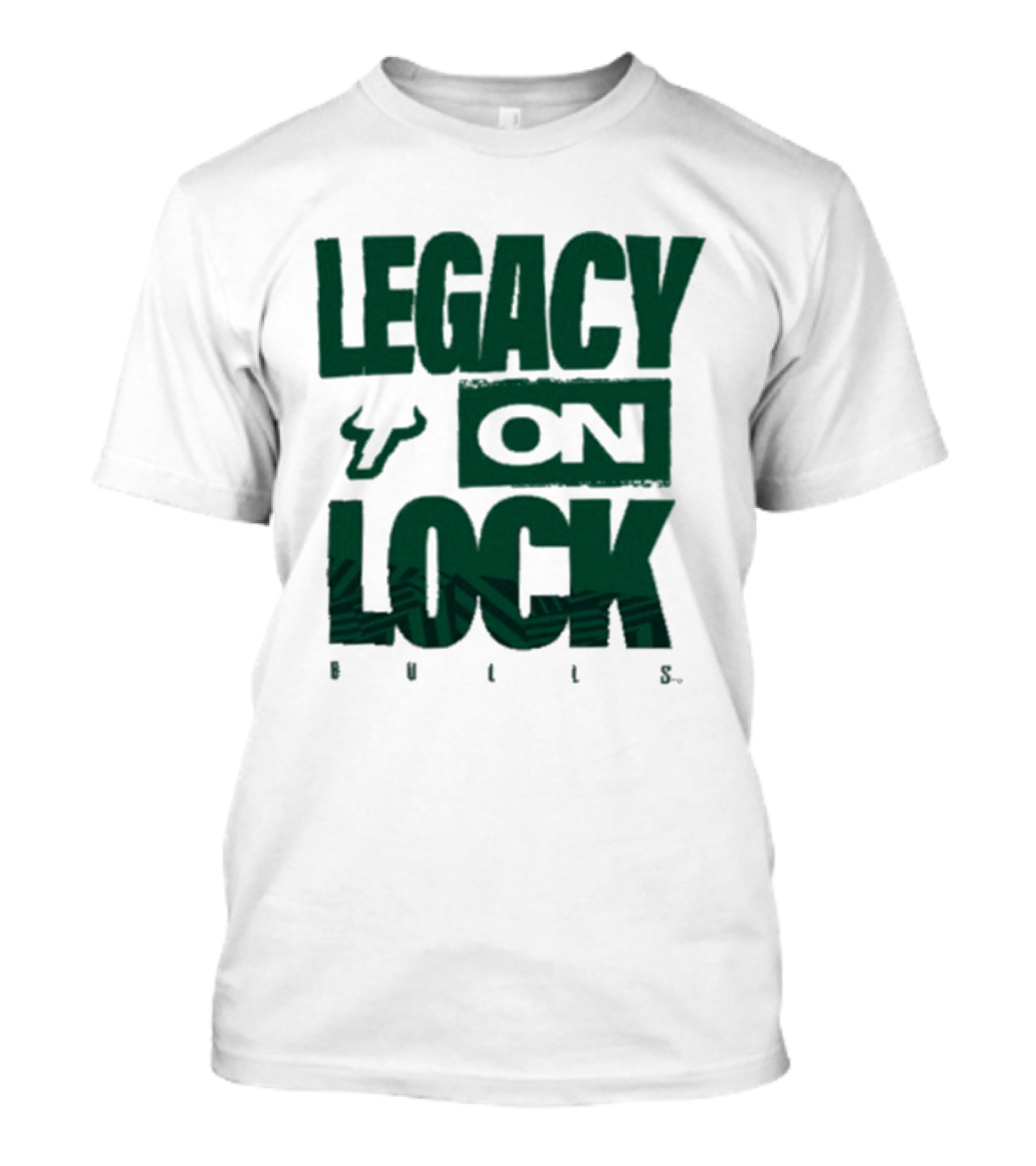 South Florida Bulls Legacy On Lock Bench Basketball T-Shirt