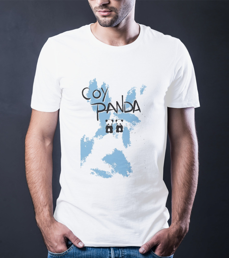 Coy Panda Chaos Like It's Paint T-Shirt