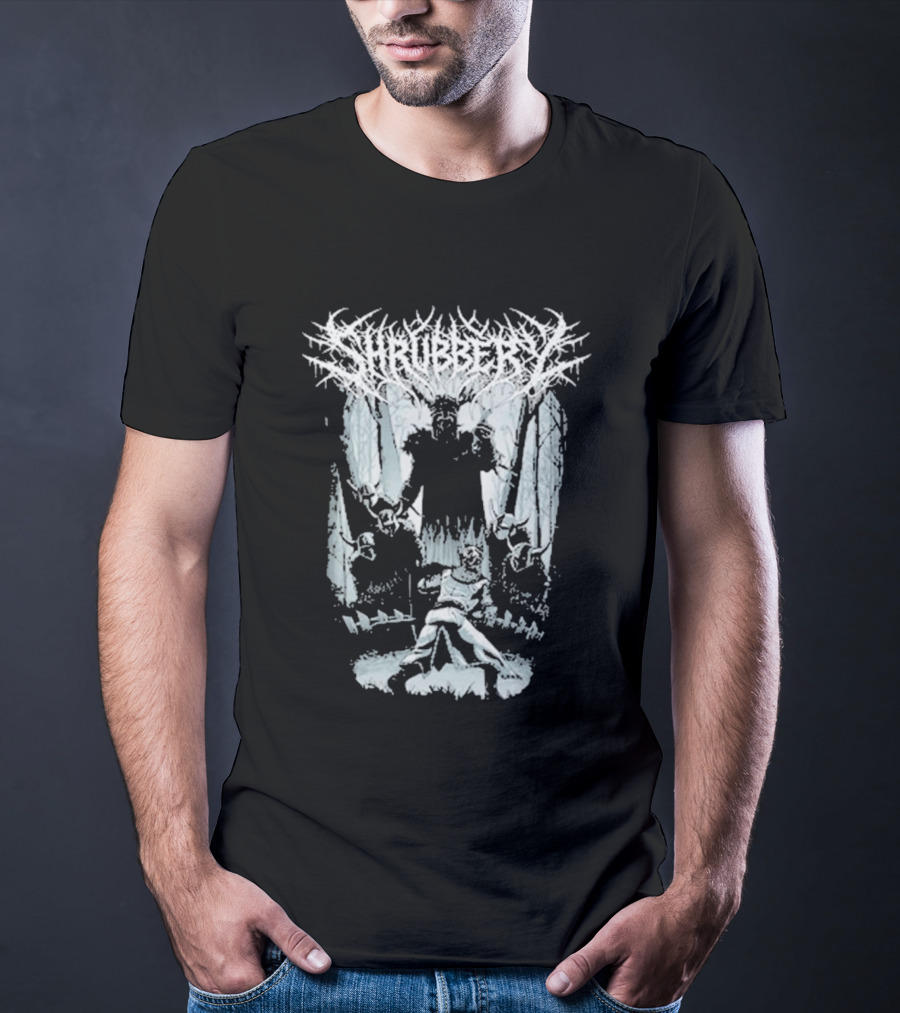 Nakatomi Inc Shrubbery Band Medieval Gothic T-Shirt