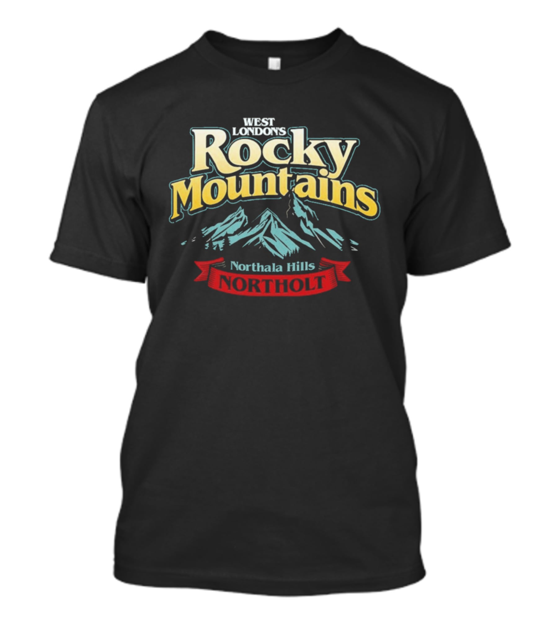 West London's Rocky Mountains Northala Hills Northolt T-Shirt
