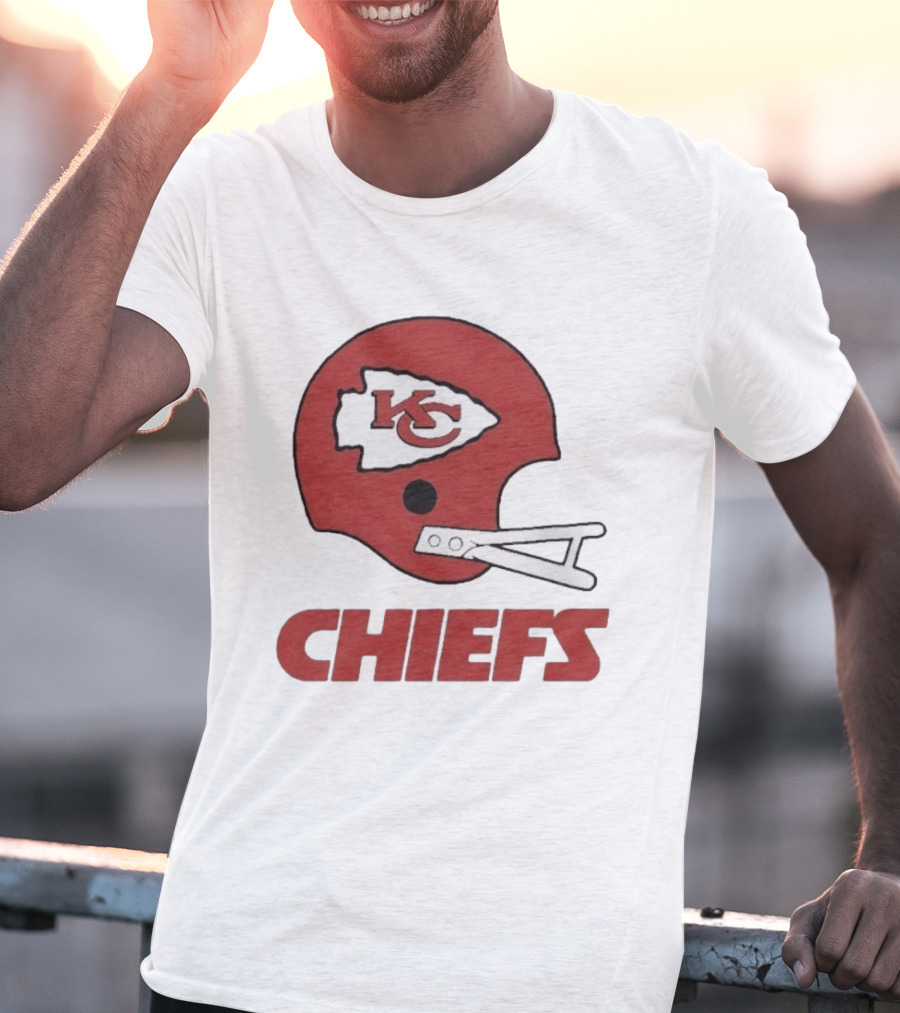 Kansas City Chiefs KC Helmet Logo Chiefs T-Shirt