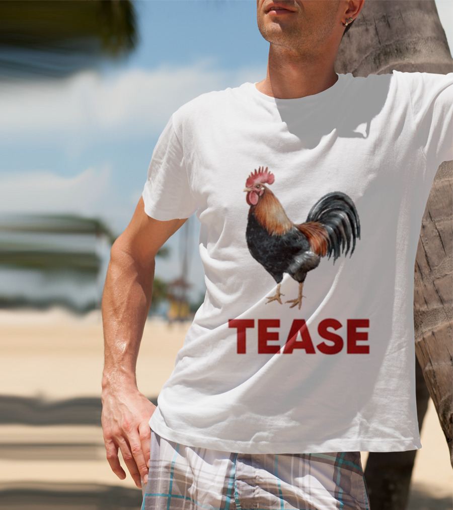 Miki Izumi Tease Rooster Chicken T-Shirt
