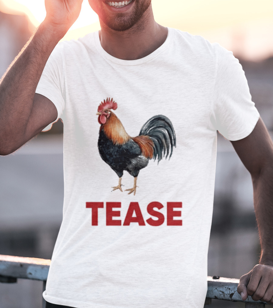 Miki Izumi Tease Rooster Chicken T-Shirt