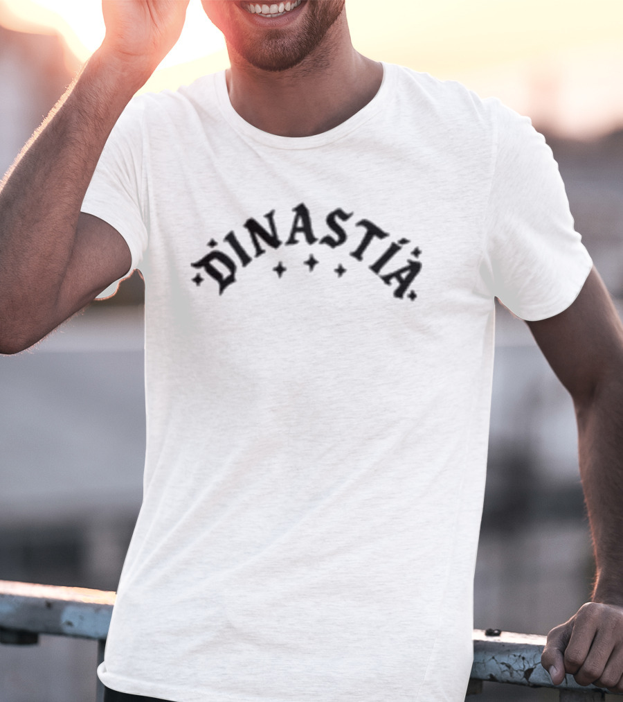 Peso Pluma Dinastía Arched Stars T-Shirt