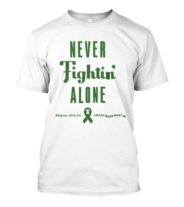 Phillies Strike Out The Stigma Never Fightin' Alone Together Charity Awareness T-Shirt
