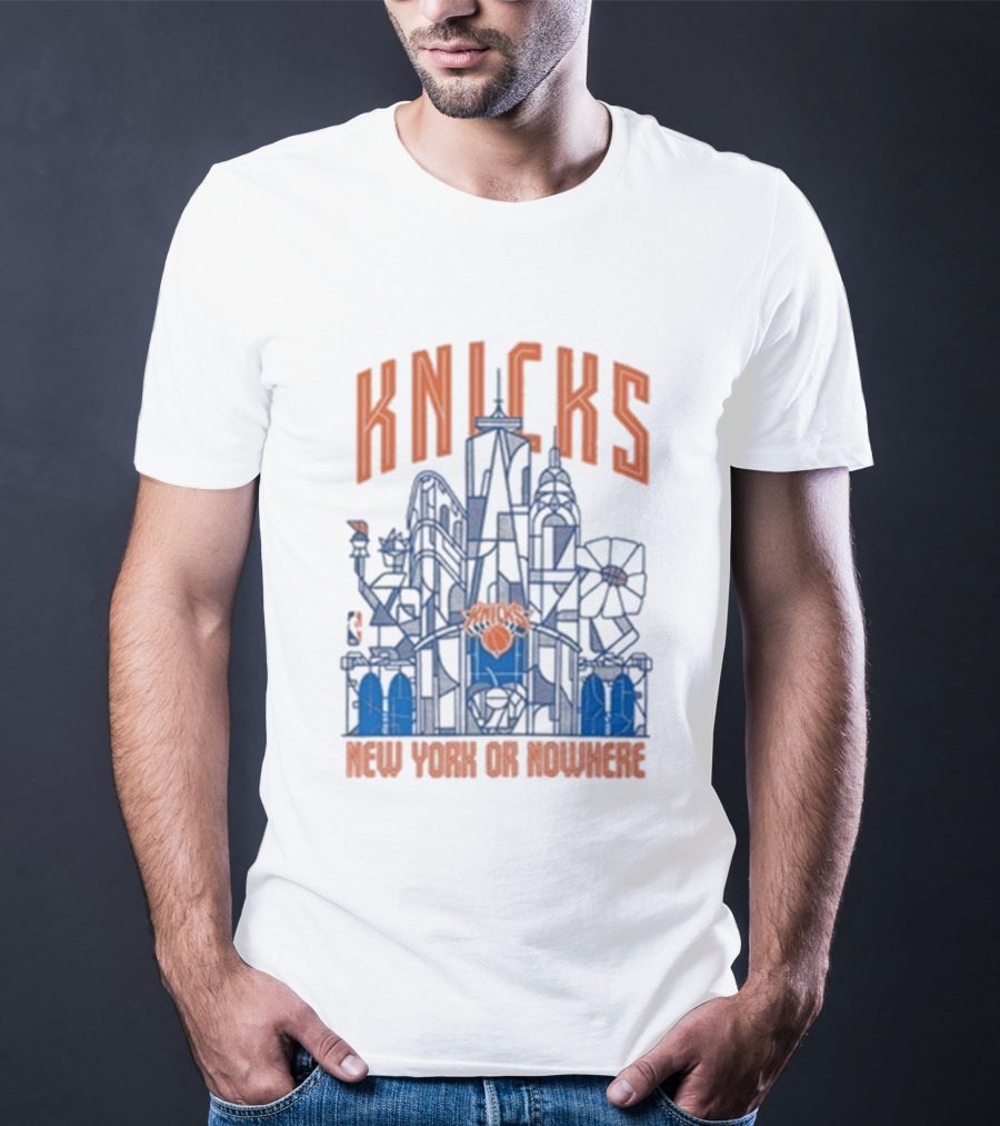 Knicks New York Or Nowhere Skyscraper T-Shirt