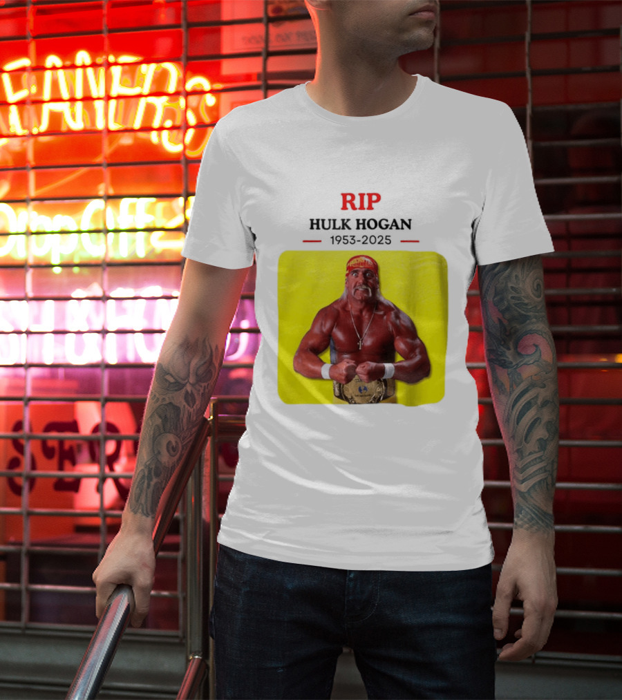 RIP Hulk Hogan 1953 2025 Wrestling Legend T-Shirt
