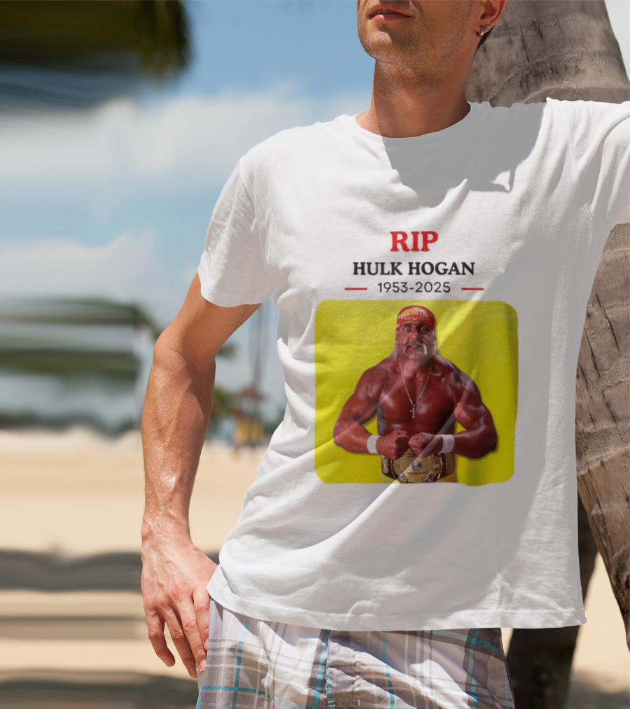 RIP Hulk Hogan 1953 2025 Wrestling Legend T-Shirt