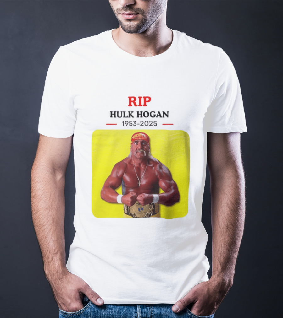 RIP Hulk Hogan 1953 2025 Wrestling Legend T-Shirt