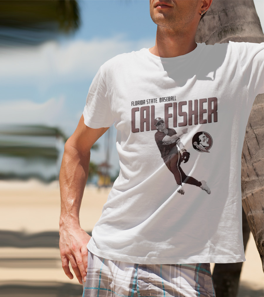 Florida State Seminoles Cal Fisher Baseball T-Shirt