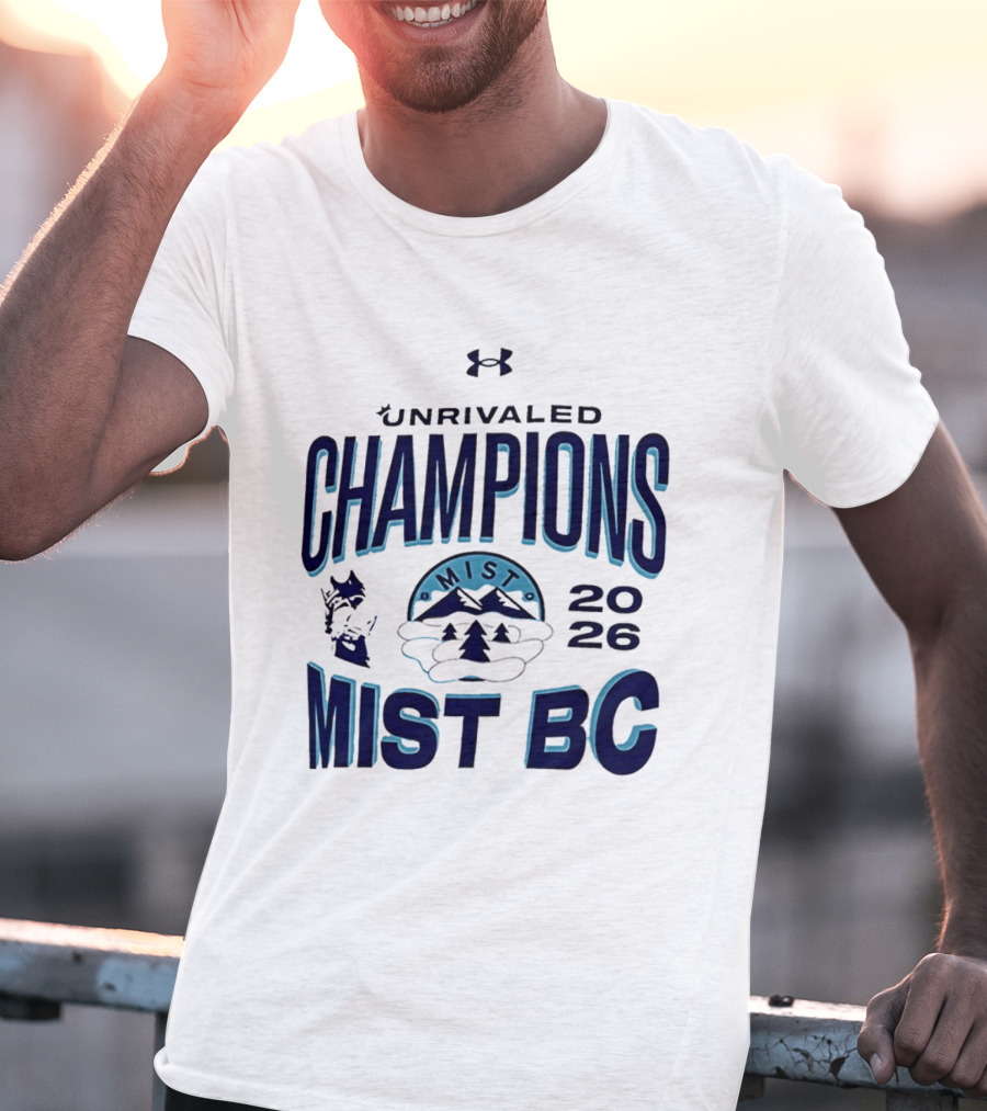 Unrivaled Champions 2026 Mist BC Under Armour T-Shirt