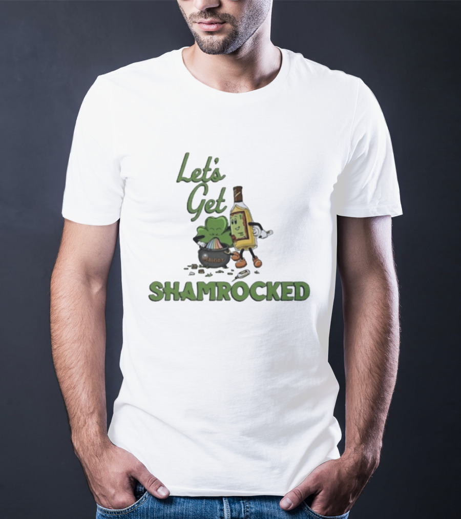 Let's Get Shamrocked Malört St. Patrick's Day T-Shirt