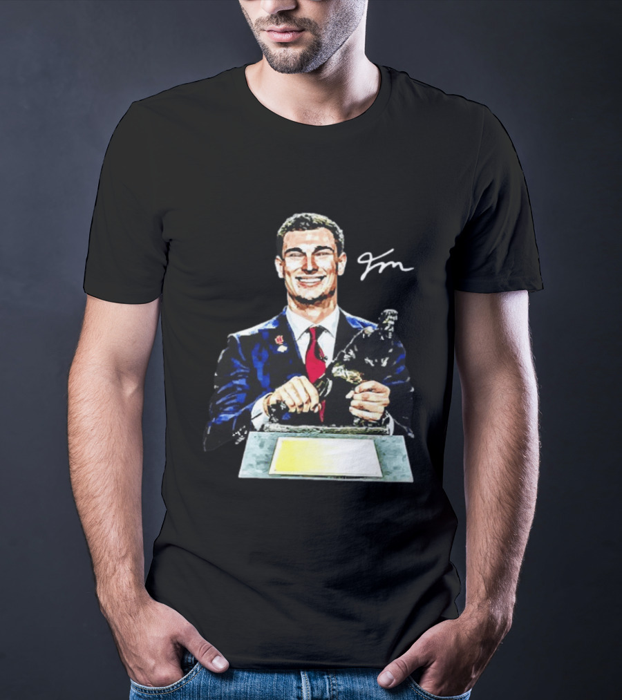 Heismandoza Fernando Mendoza Indiana Hoosiers Autograph Football Star T-Shirt