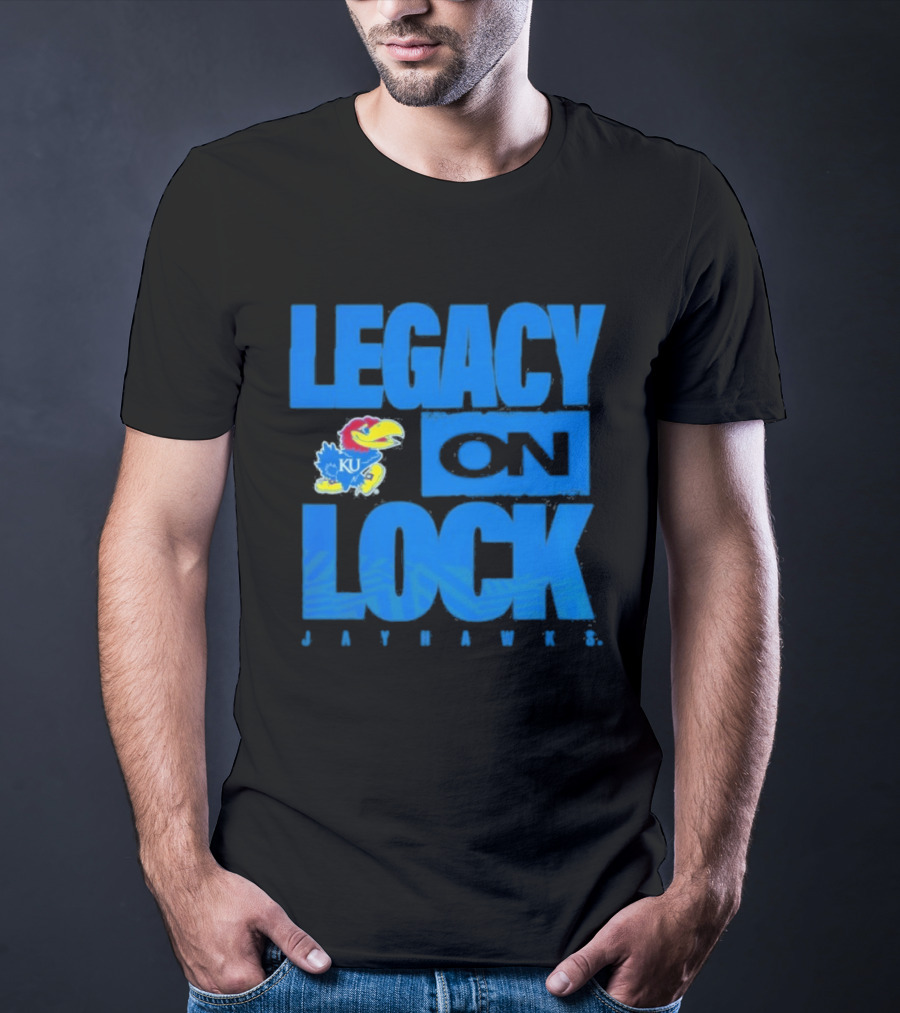 Legacy On Lock Kansas Jayhawks 2026 March Madness T-Shirt