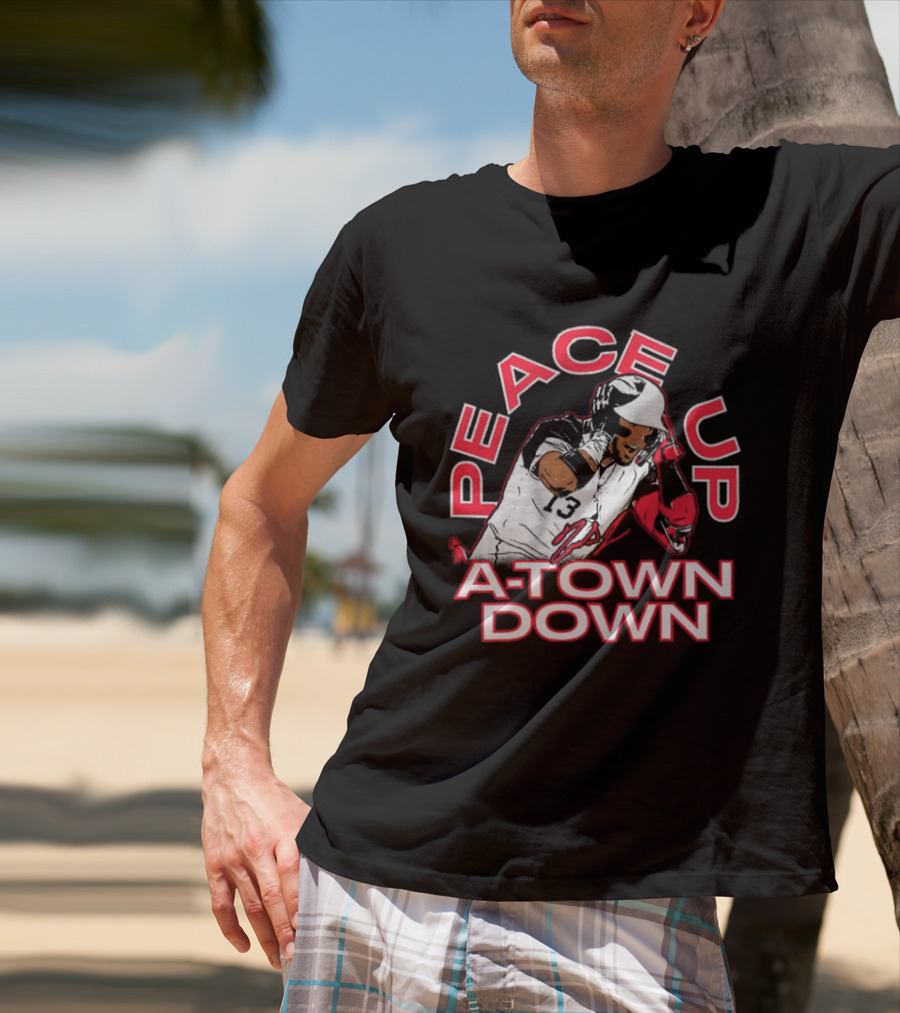 Ronald Acuna Jr Peace Up A Town Down T-Shirt