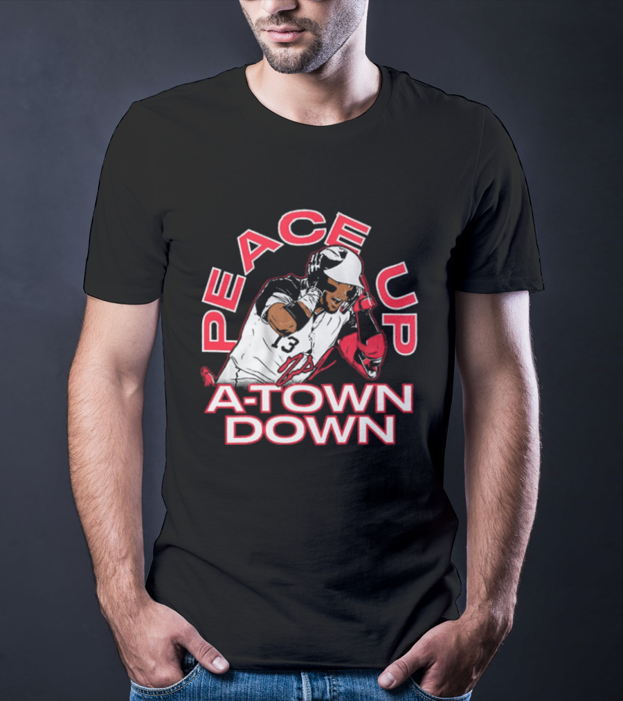Ronald Acuna Jr Peace Up A Town Down T-Shirt