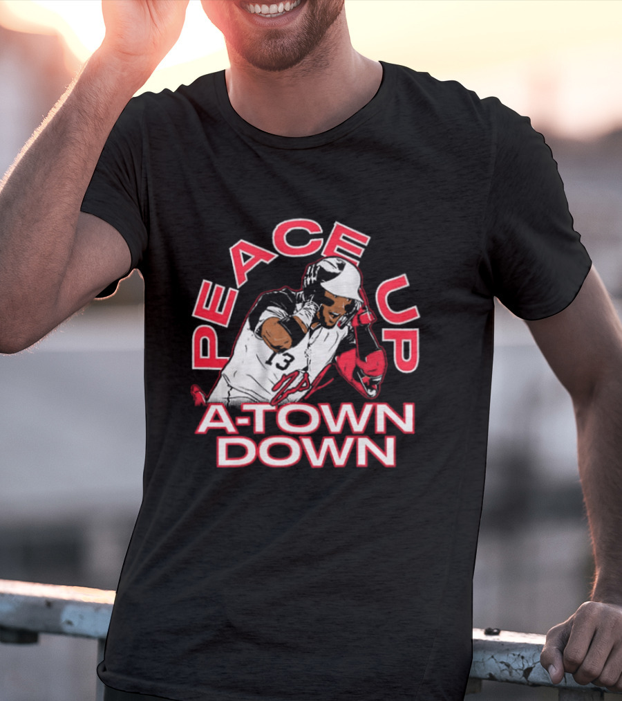 Ronald Acuna Jr Peace Up A Town Down T-Shirt