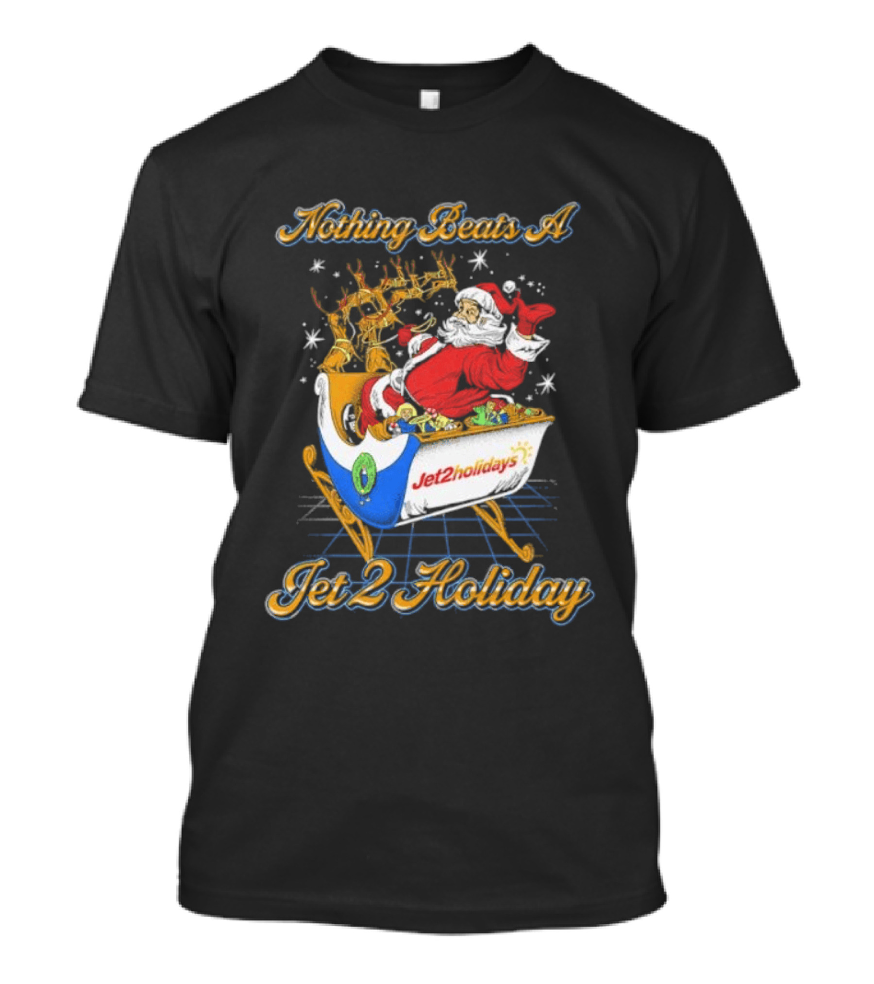 Nothing Beats A Jet2holidays Santa Jet 2 Holiday T-Shirt
