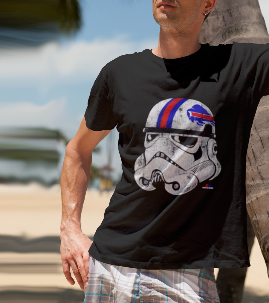 Buffalo Bills Storm Trooper Helmet Mafia T-Shirt