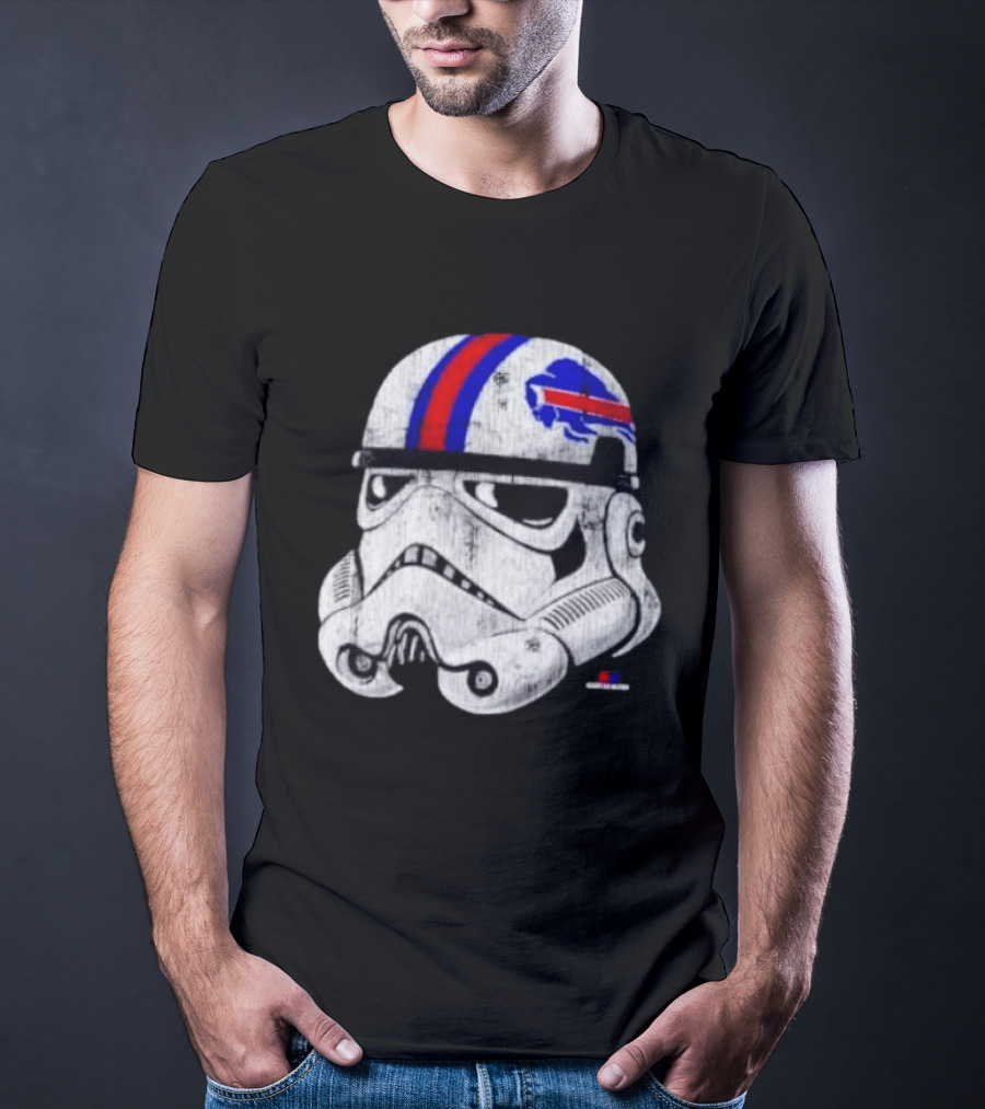 Buffalo Bills Storm Trooper Helmet Mafia T-Shirt